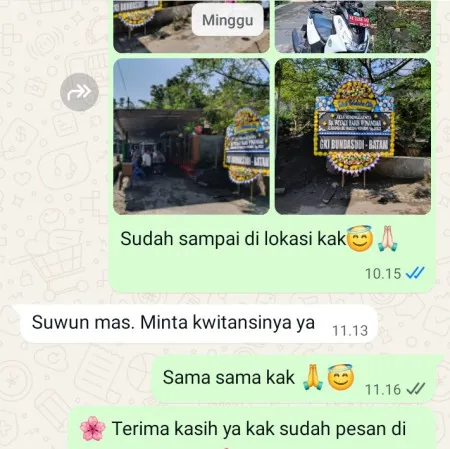 Pengiriman Papan Bunga Duka Sukamulya
