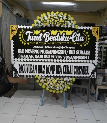 Papan Bunga Duka Sukamulya